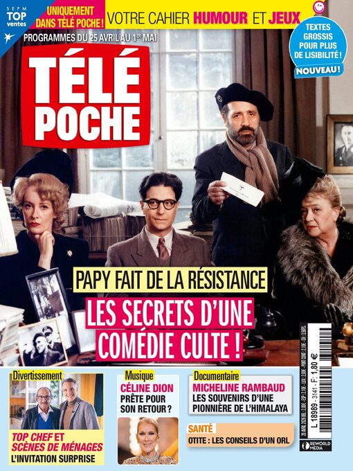 Title details for Télé Poche by Reworld Media Magazines - Available